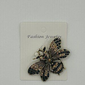 MIO62152 Butterfly Brooch